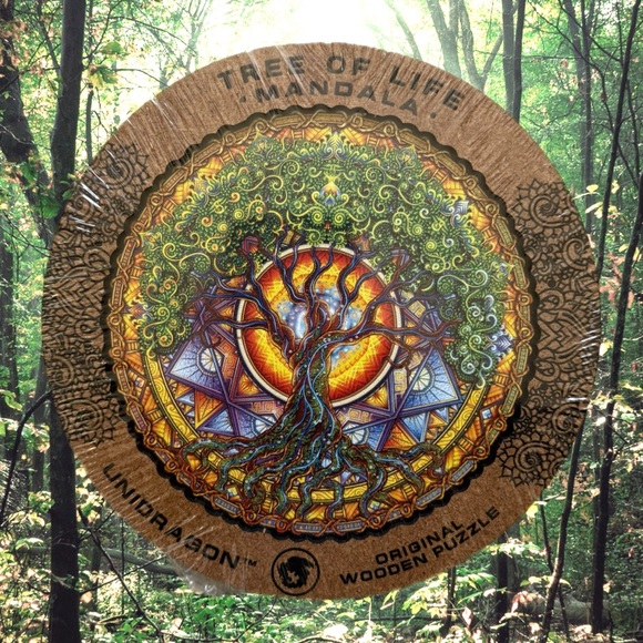 UNIDRAGON | Other | New Unidragon Wooden Puzzle Tree Of Life Mandala 20 ...